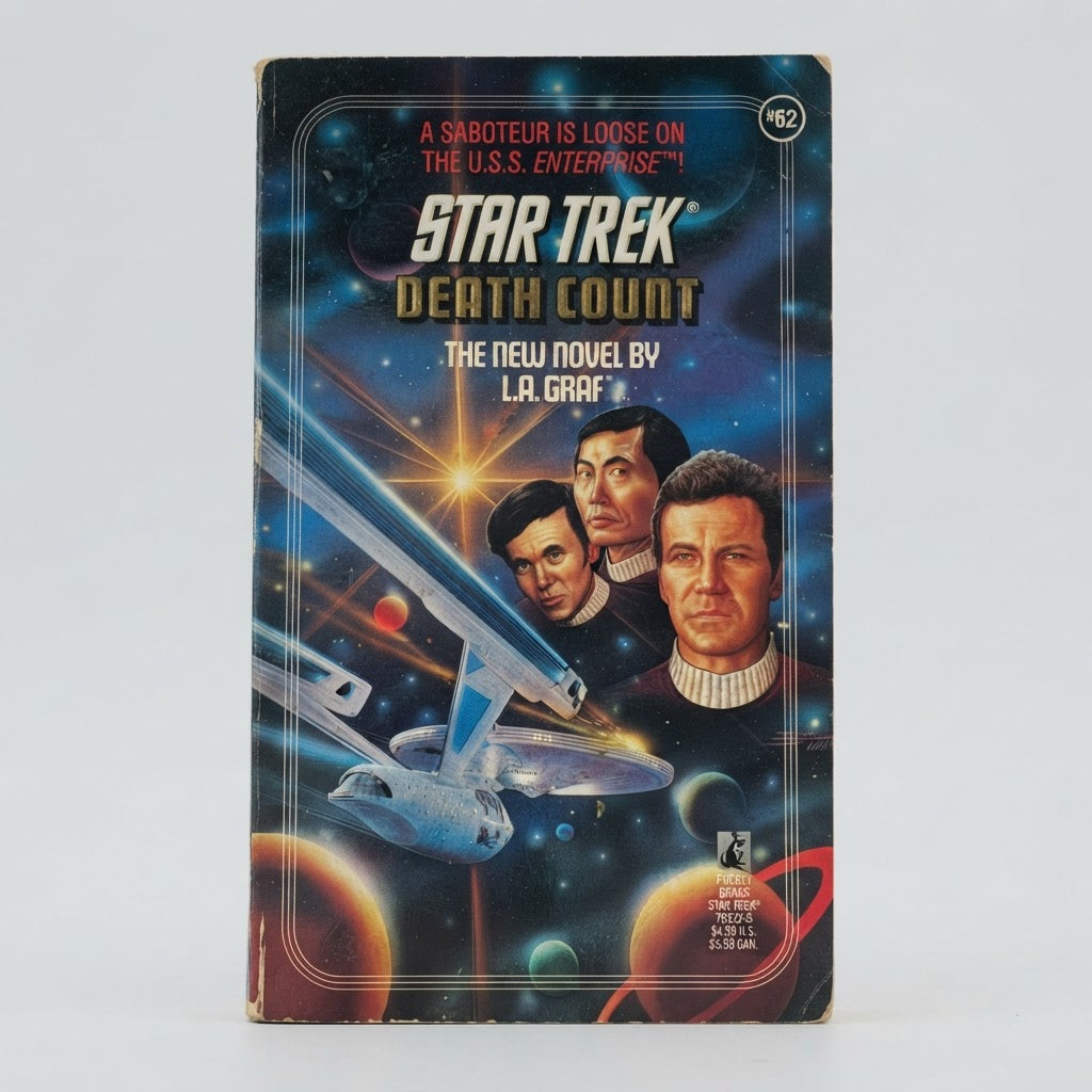 Star Trek: The Series Death Count #62 Mass Market Paperback – front view