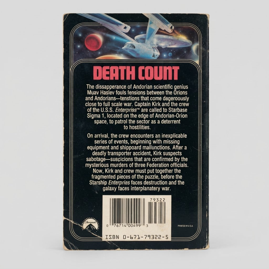 Star Trek: The Series Death Count #62 Mass Market Paperback – photo 2 of 3