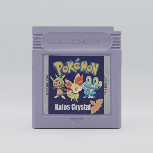 Pokémon: Kalos Crystal for Game Boy Color – front view