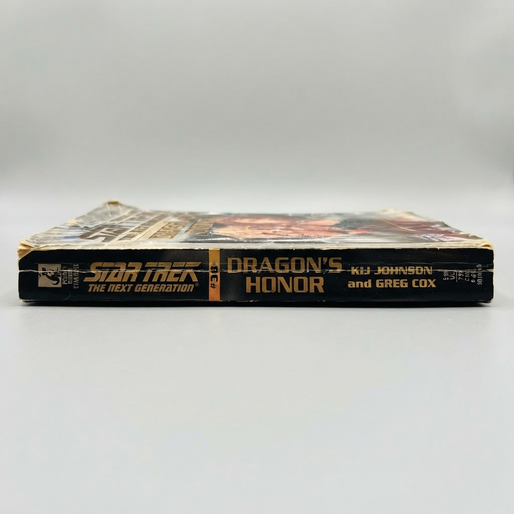 Star Trek: The Next Generation #38 Dragon's Honor Mass Market Paperback – photo 3 of 3