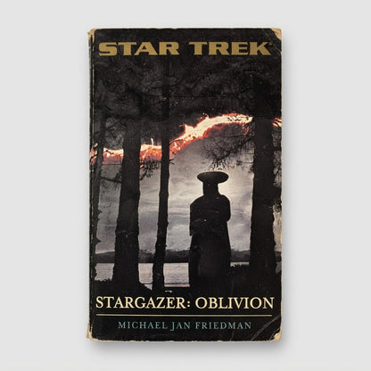 Star Trek: Stargazer Oblivion by Michael Jan Friedman Paperback – front view