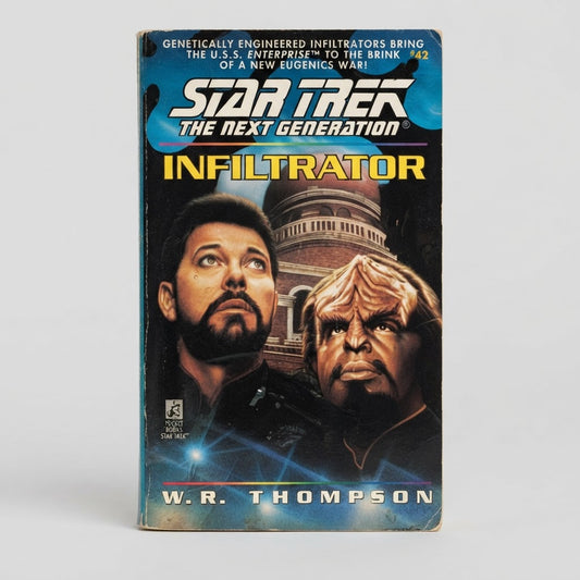 Star Trek: The Next Generation - Infiltrator (#42) Paperback – front view