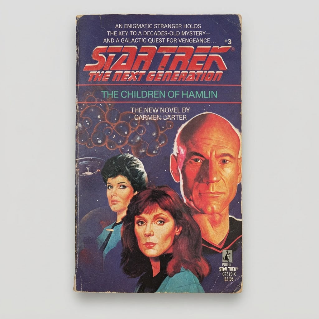 Star Trek: The Next Generation The Children of Hamlin Vintage Paperback – front view