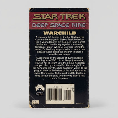 Star Trek: Deep Space Nine Warchild (#7) Mass Market Paperback – photo 2 of 3