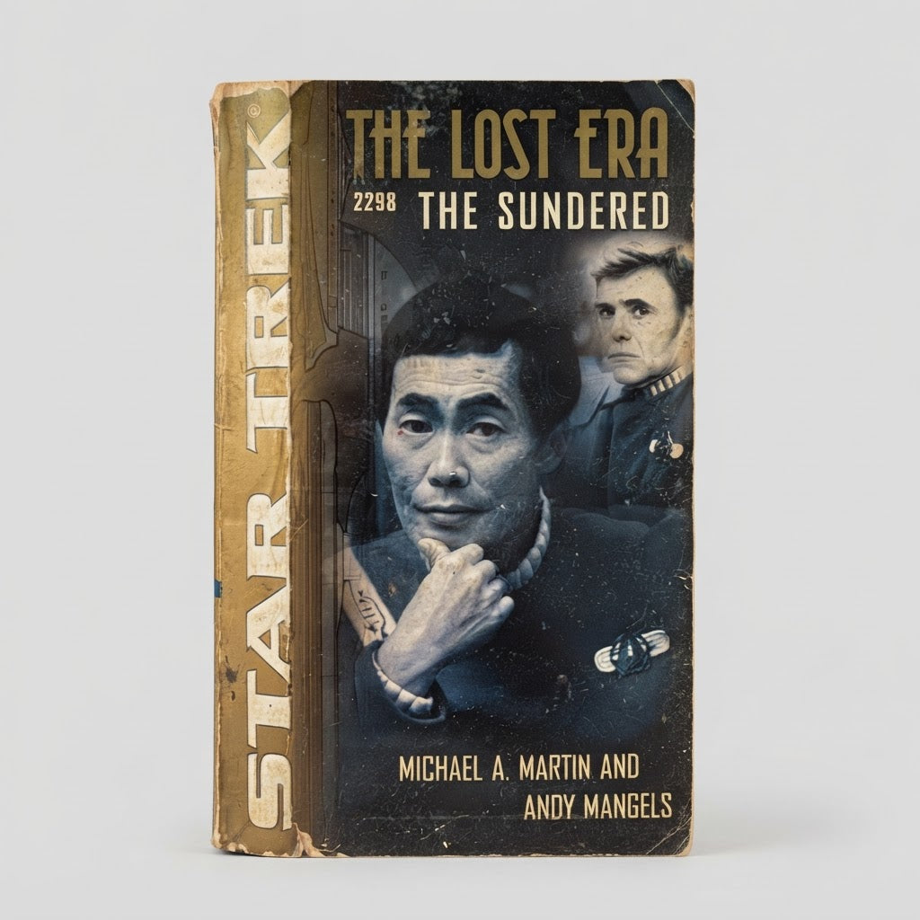 Star Trek: The Lost Era The Sundered Paperback Book – front view