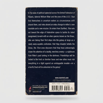 Star Trek: Titan - Sight Unseen Mass Market Paperback – photo 2 of 3