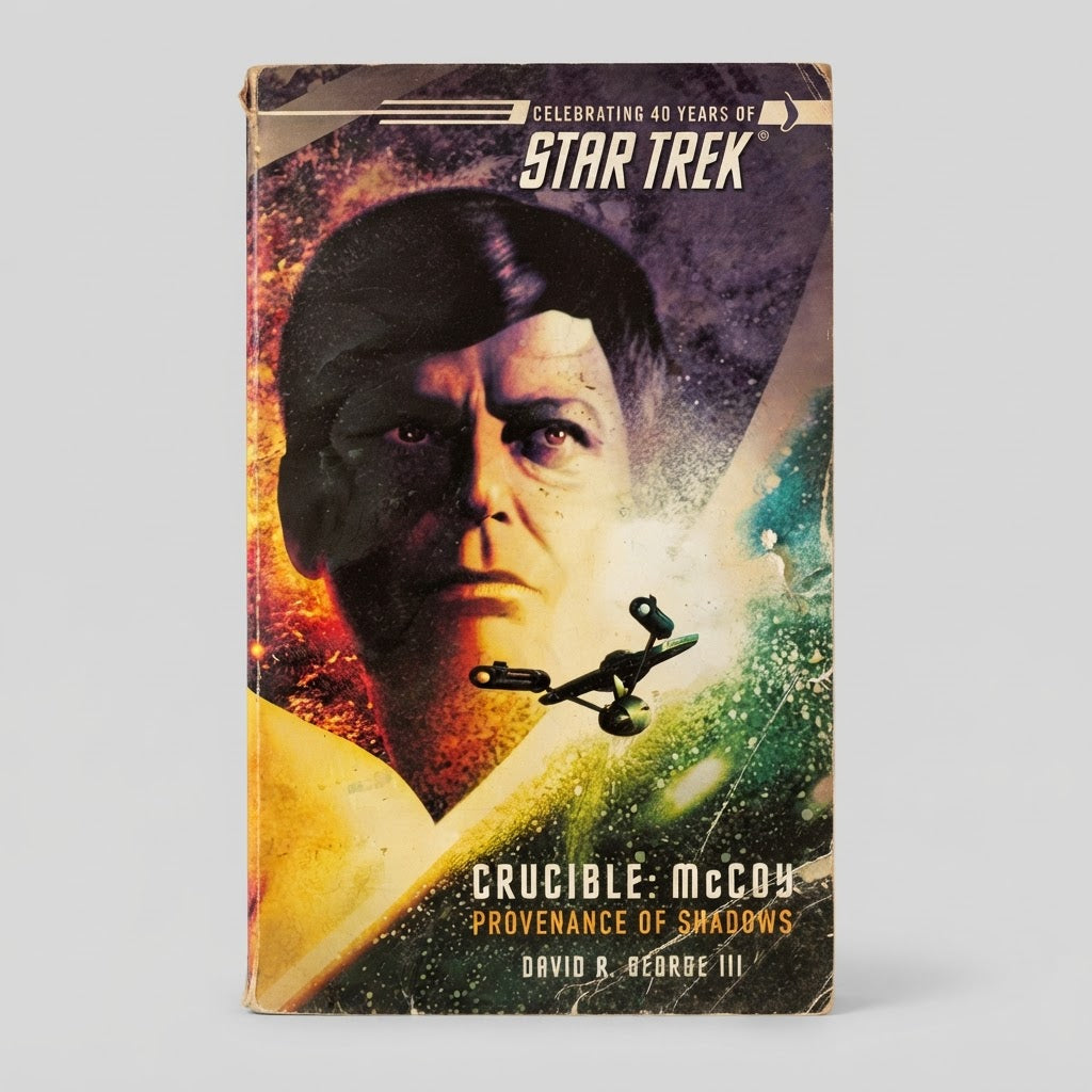 Star Trek: Crucible - McCoy: Provenance of Shadows (Paperback) – front view
