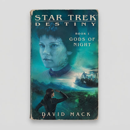 Star Trek Destiny: Gods of Night Book I Mass Market Paperback – front view