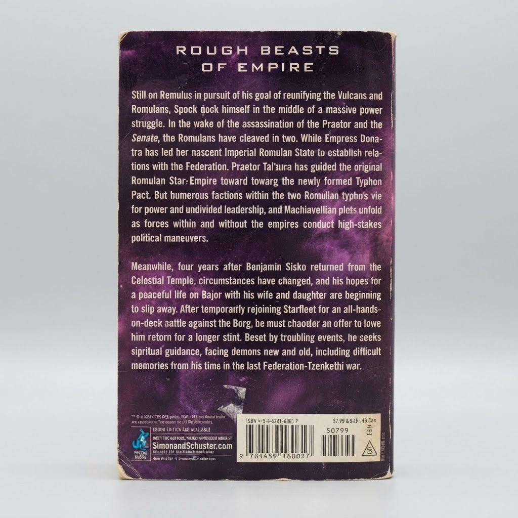 Star Trek: Typhon Pact Rough Beasts of Empire Mass Market Paperback – photo 2 of 3
