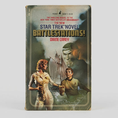 Star Trek Battlestations! Mass Market Paperback by Diane Carey – front view