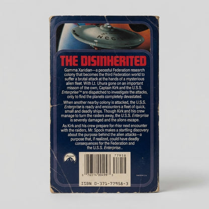 Star Trek: The Disinherited Mass Market Paperback – photo 2 of 3