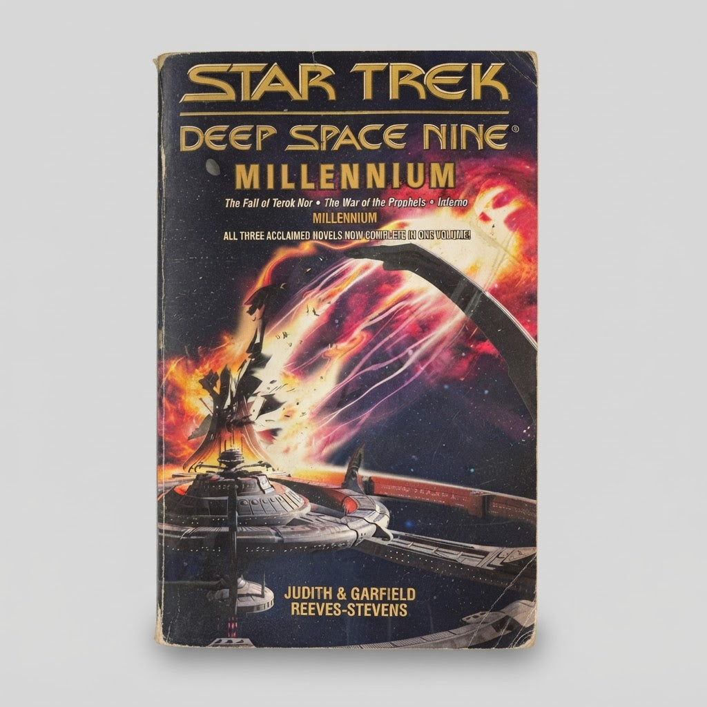Star Trek: Deep Space Nine Millennium Omnibus Paperback – front view