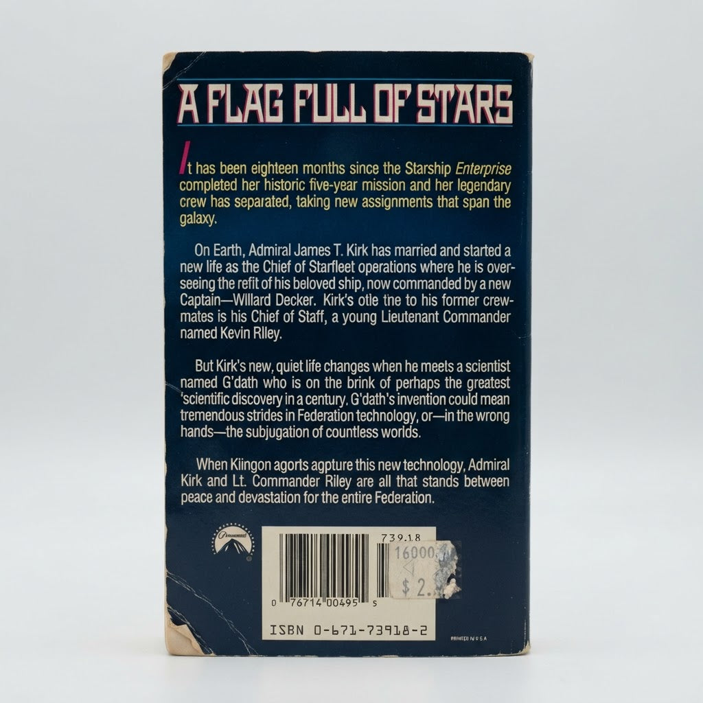 Star Trek: A Flag Full of Stars (Mass Market Paperback) - Acceptable – photo 2 of 3