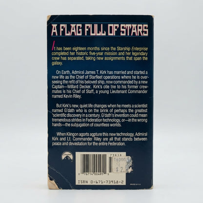 Star Trek: A Flag Full of Stars (Mass Market Paperback) - Acceptable – photo 2 of 3