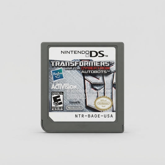 Transformers: War for Cybertron - Autobots for Nintendo DS – front view