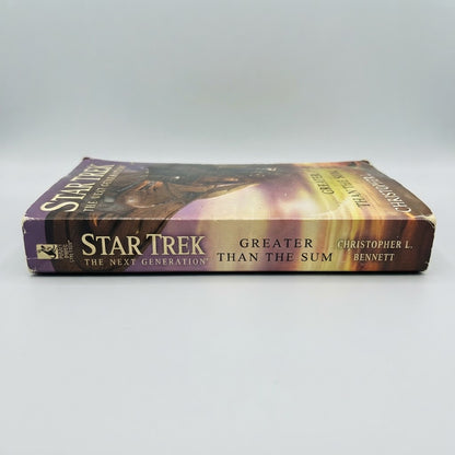 Star Trek: TNG Greater Than the Sum Vintage Paperback – photo 3 of 3