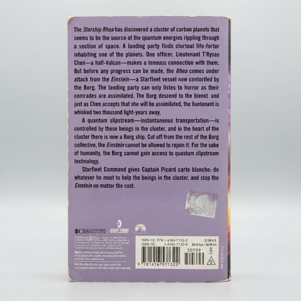 Star Trek: TNG Greater Than the Sum Vintage Paperback – photo 2 of 3
