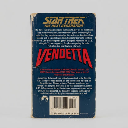 Star Trek: The Next Generation Vendetta Paperback by Peter David – photo 2 of 3