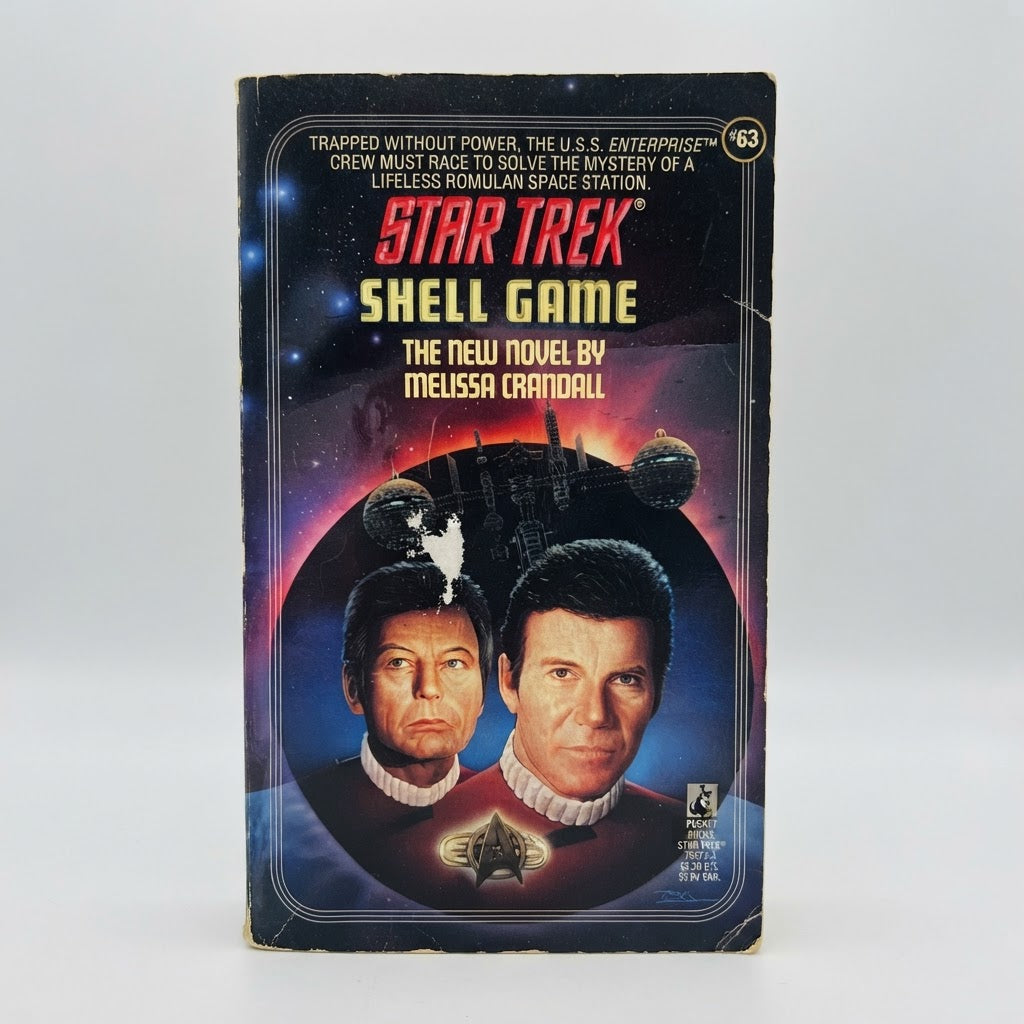 Star Trek: The Original Series Shell Game Vintage Paperback – front view