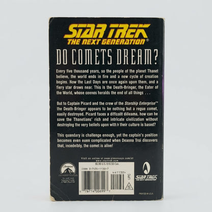 Star Trek: TNG Do Comets Dream? by S.P. Somtow Paperback – photo 2 of 3