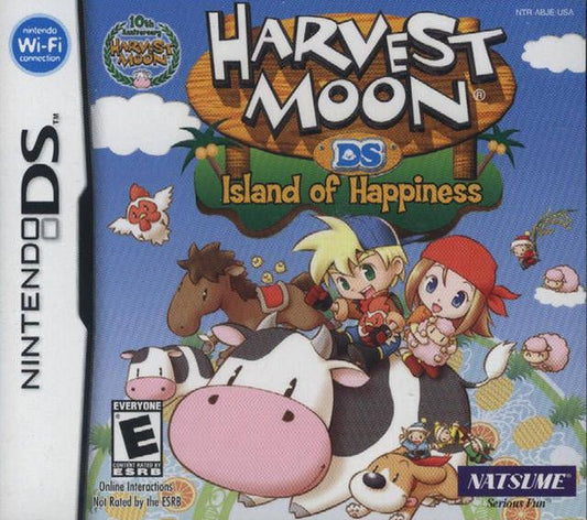 Harvest Moon DS: Island of Happiness for Nintendo DS – front view
