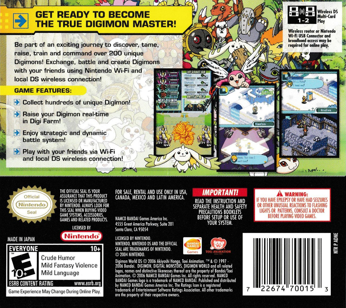 Digimon World DS for Nintendo DS – photo 4 of 4