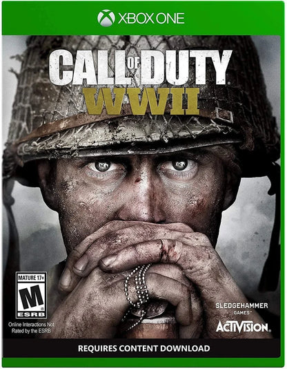 Call of Duty: WWII (Xbox One) – Complete w/ Case & Manual – front view