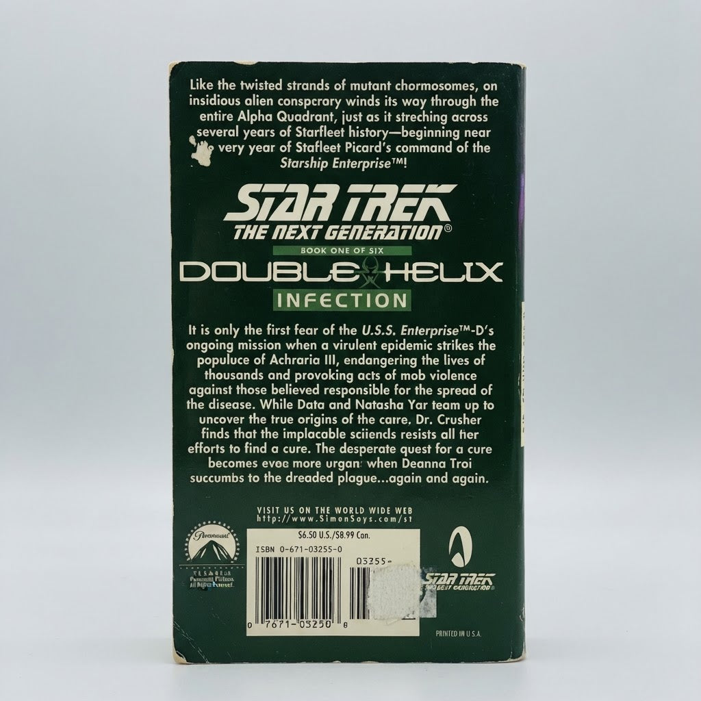 Star Trek TNG Double Helix: Infection (Book 1) Paperback – photo 2 of 3