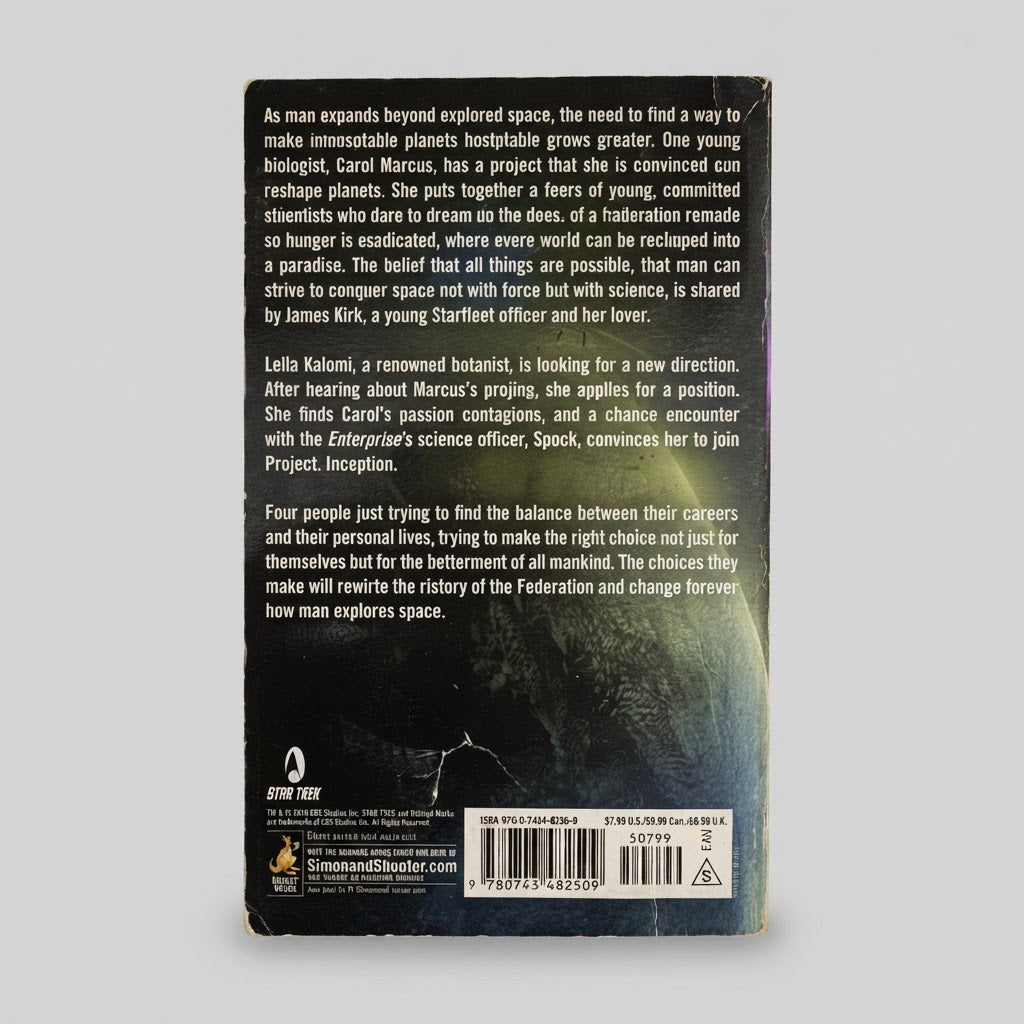 Star Trek: Inception Mass Market Paperback - Acceptable Condition – photo 2 of 3