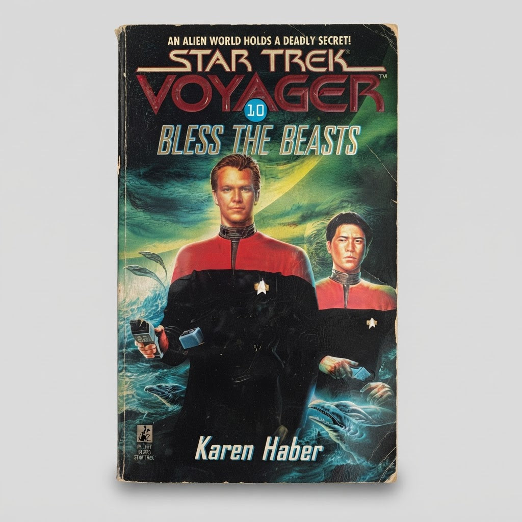 Star Trek: Voyager Bless the Beasts Karen Haber Mass Market Paperback – front view