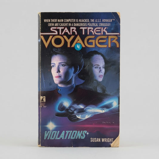 Star Trek: Voyager - Violations by Susan Wright (Mass Market Paperback) – front view