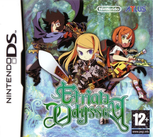 Etrian Odyssey for Nintendo DS – front view