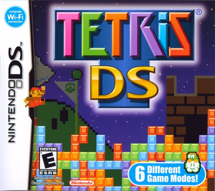 Tetris for Nintendo DS – front view