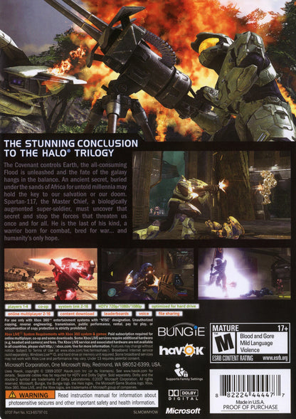 Halo 3 (Xbox 360) – Complete w/ Case & Manual – photo 3 of 3