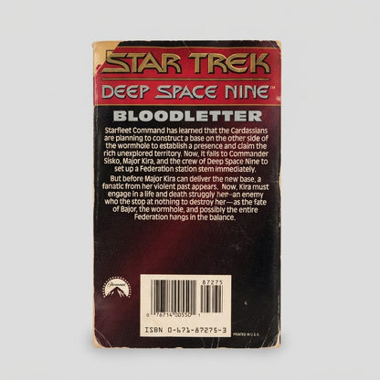 Star Trek: Deep Space Nine Bloodletter Paperback by K.W. Jeter – photo 2 of 3