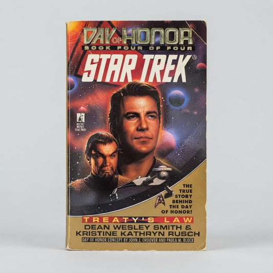 Star Trek Day of Honor Treaty's Law Mass Market Paperback – front view