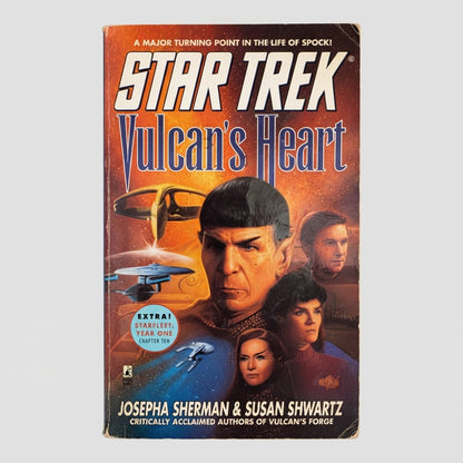 Star Trek: Vulcan's Heart Mass Market Paperback – front view