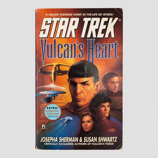 Star Trek: Vulcan's Heart Mass Market Paperback – front view