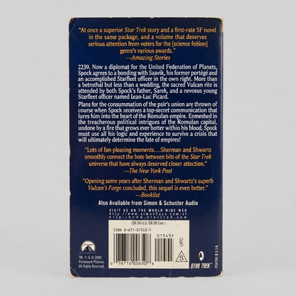 Star Trek: Vulcan's Heart Mass Market Paperback – photo 2 of 3