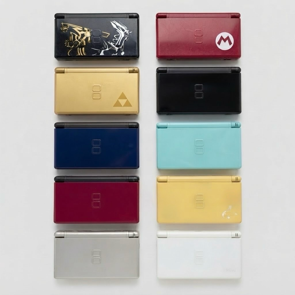 Nintendo DS Lite Handheld Console Various Colors – front view