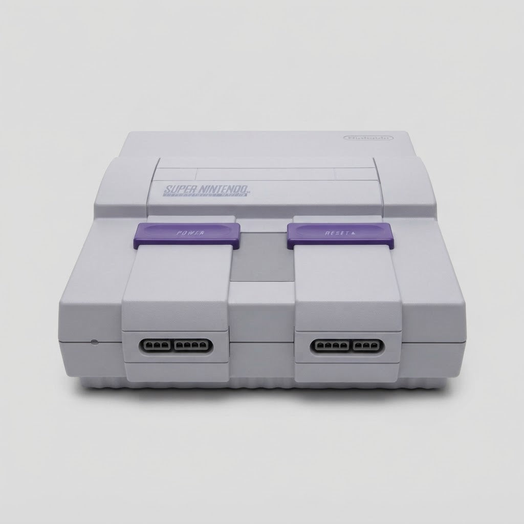 Super Nintendo SNES Console with 2 Controllers and Cables – photo 2 of 5