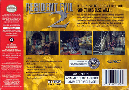 Resident Evil 2 for Nintendo 64 – photo 2 of 5