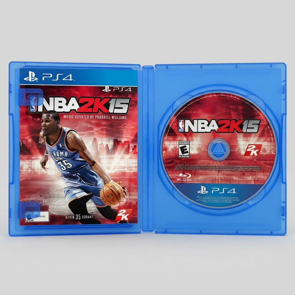NBA 2K15 for PlayStation 4, Complete in Box – front view