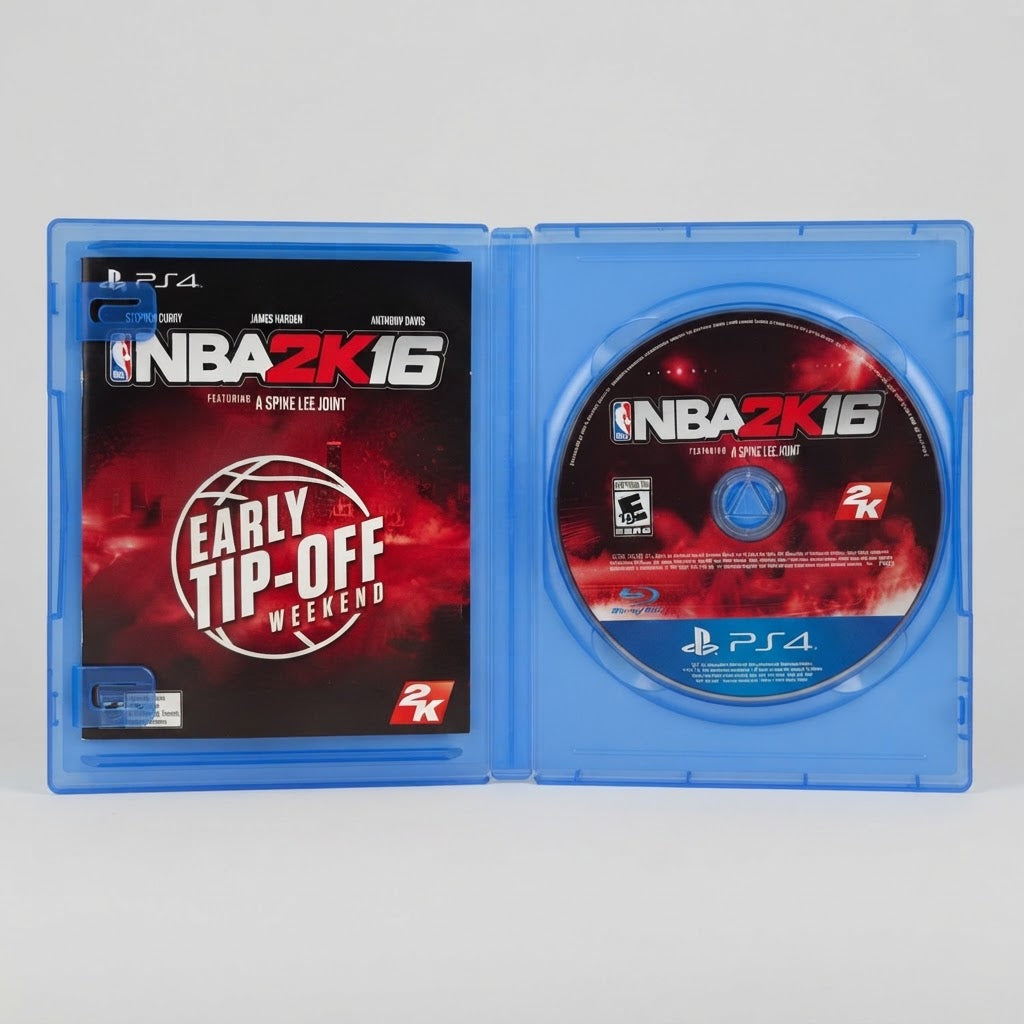 NBA 2K16 PlayStation 4 Anthony Davis Edition Complete In Box – front view