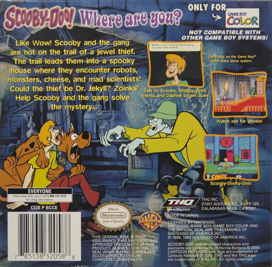 Scooby-Doo! Classic Creep Capers for Game Boy Color, Cartridge Only – photo 4 of 4