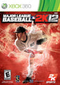 Major League Baseball 2K12 for Xbox 360, Game and Case – front view