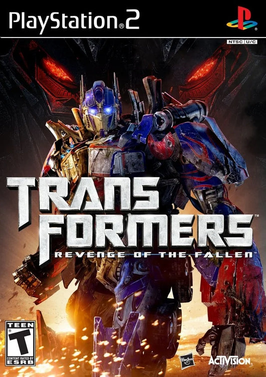 Transformers: Revenge of the Fallen PlayStation 2 Game with Case – front view