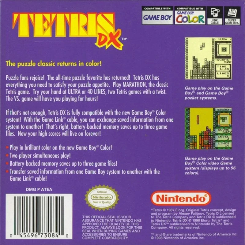 Tetris DX for Gameboy Color – photo 5 of 5