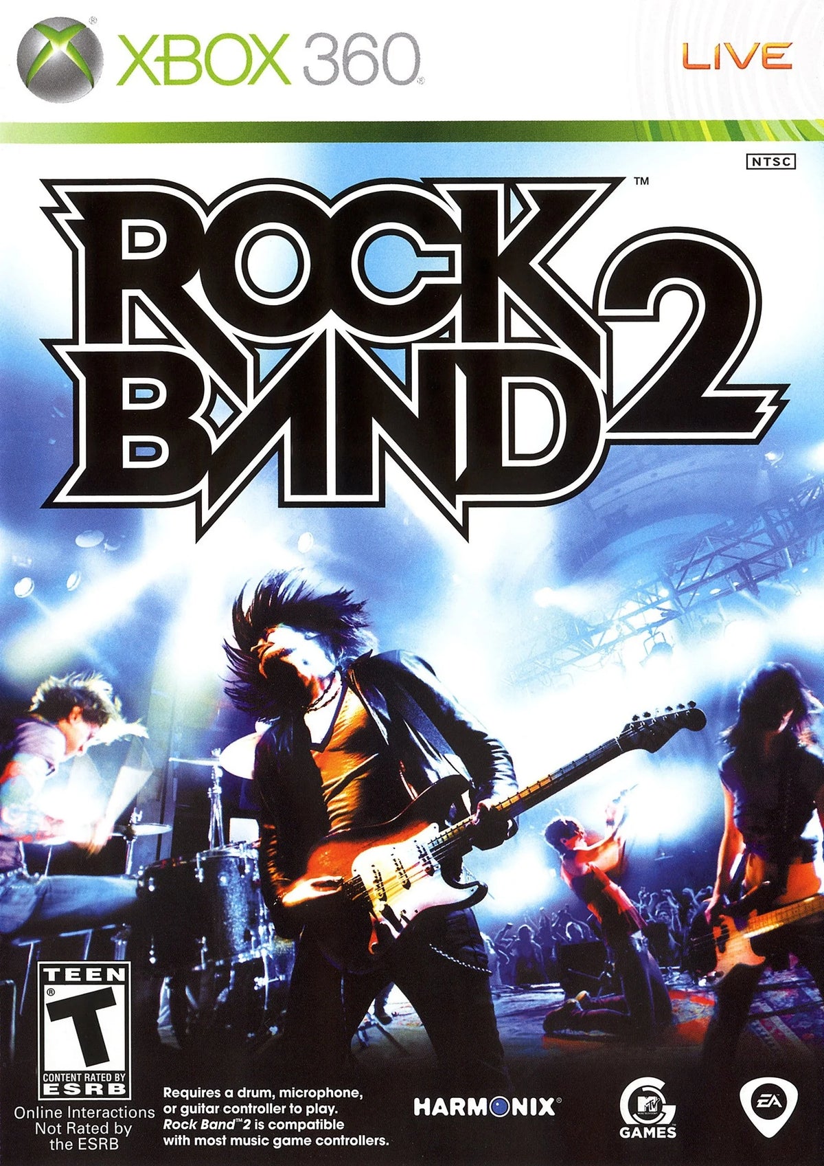 Rock Band 2 (Xbox 360) – Complete w/ Case & Manual – photo 2 of 3