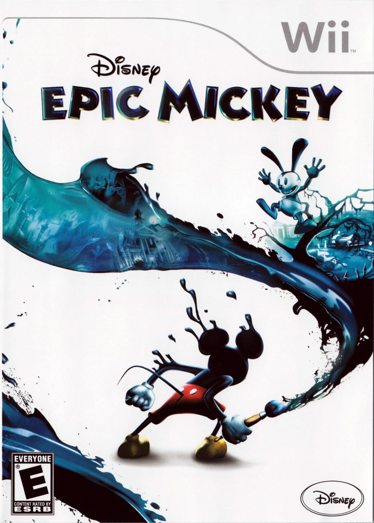 Disney Epic Mickey for Nintendo Wii, Game Only – front view